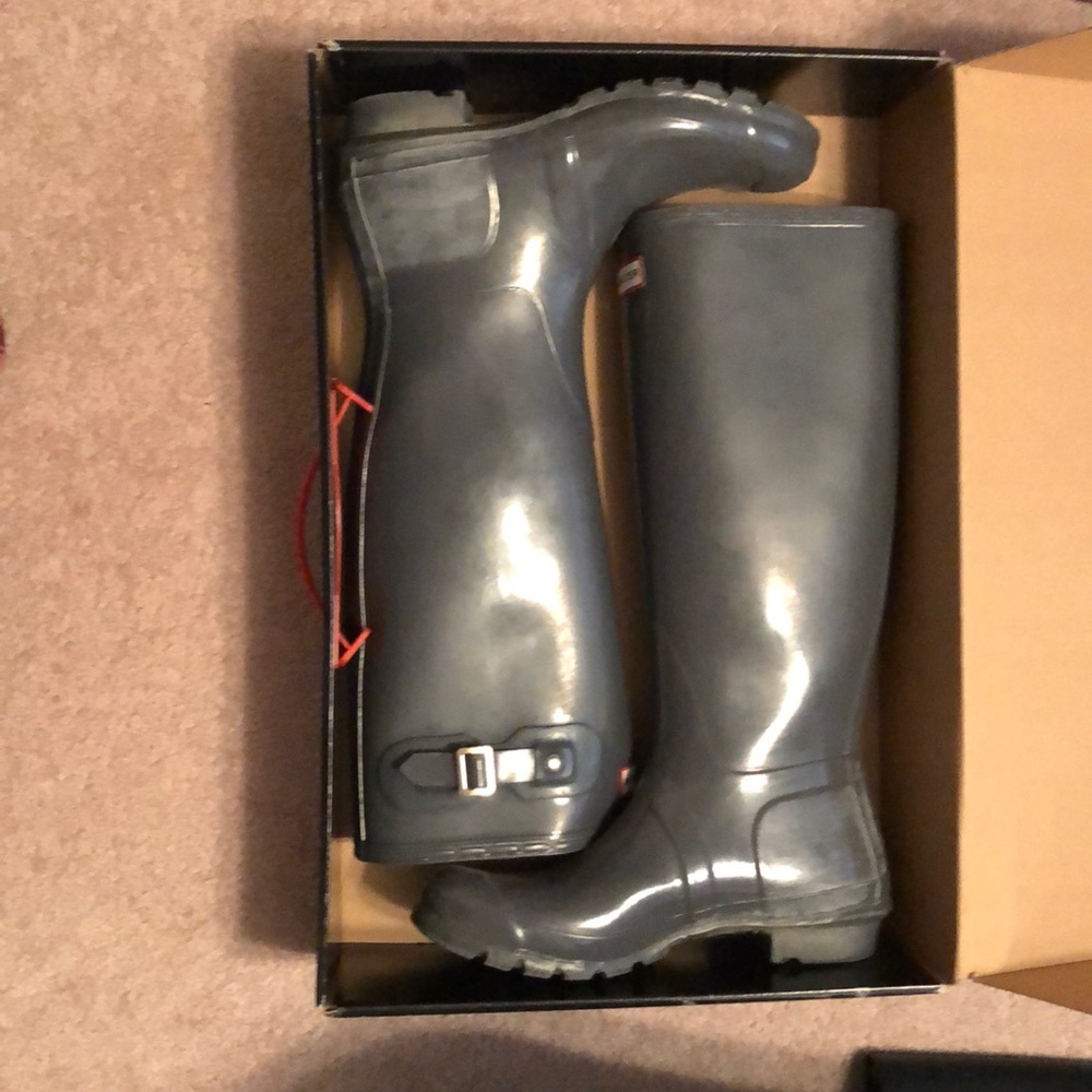 Women’s tall hunter rain boots